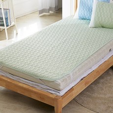 La Pomme 雙面絎縫涼墊, 綠色, 涼墊