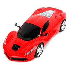 ETS 1:24 스케일 무선 RC카 마하 A, 레드, 1개