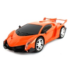 ETS 1:24 스케일 무선 RC카 마하 C, 오렌지, 1개