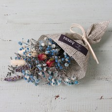 아스파시아 내츄럴 믹스 프리저브드 꽃다발, 블루