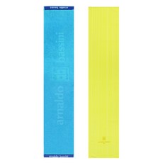 송월타월 AB 다이나믹 스포츠타올 파랑 + AB 스트라이프 엠보 극세사 스포츠타올, 노랑, 1세트