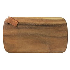 松園 相思木方形圓角砧板, 單一顏色, 1個