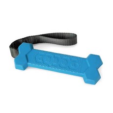 EQDOG 骨頭造型寵物狗拉扯玩具, 1個, 藍色