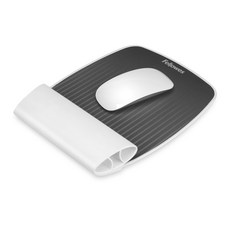 Fellowes 斐樂 I-Spire Rocking 滑鼠墊, 白色, 1個