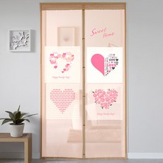 알뜨리 디자인 자석식 방충망, 하트