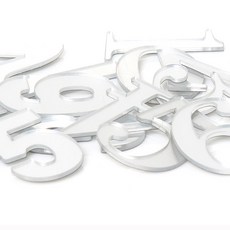 居家裝飾壓克力黏貼字母, 鏡面