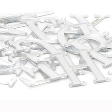 홈 인테리어 아크릴 부착 이니셜 알파벳, 미러