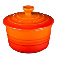 르크루제 라메킨 찜기 주황, 1개, 9.6 x 9 cm