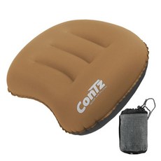 콘츠 퀵 에어 베개, 피너츠브라운, 1개