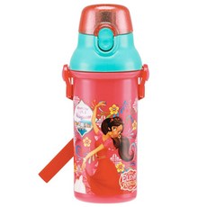 디즈니 엘레나 원터치물통, 혼합 색상, 480ml, 1개