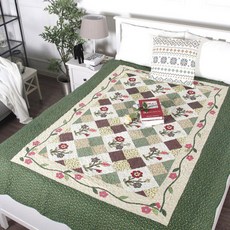 La Pomme 圖騰印花床墊, Obchon（新鮮綠色）