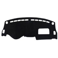 ChaMaRu 4D 隔熱儀表板避光墊 起亞, 黑色, Carens 1