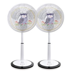 핑크망고 프리미엄 선풍기 커버 안전망 2p, D