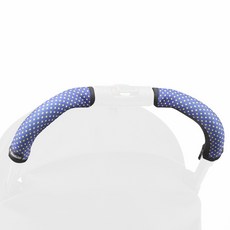 마니또 클린그립 유모차 핸들커버 리안 캐리, 도트옐로우, 1개