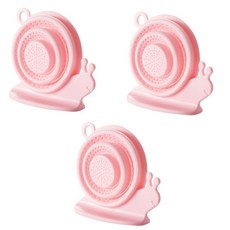 水槽廚餘過濾網 粉紅色, 3個, 1件