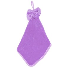 이코디 리본 주방수건, 퍼플, 1개