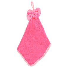 이코디 리본 주방수건, 로즈, 1개