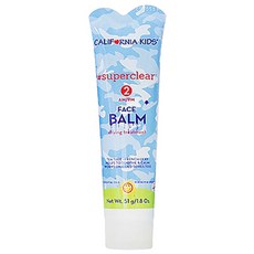 CALIFORNIA BABY 加州寶寶 Super clear孩童臉部潤膚膏, 51g, 1條