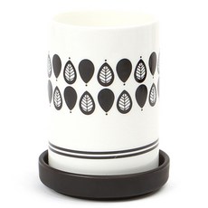 現代風格 1層餐具筒, 葉子, 1個