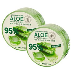 코멜리코 제주 알로에 95% 수딩젤, 300ml, 2개입