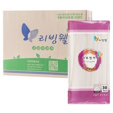 리빙웰 나무젓가락 30p, 30개입, 100개