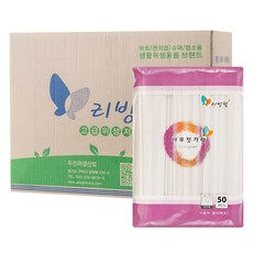 리빙웰 나무젓가락 50p, 50개입, 60개