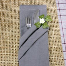 LEV LIFE 高密度水洗廚房巾 L, 灰色, 1個