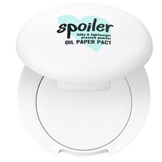 토니모리 스포일러 기름종이 팩트, 01 보송 화이트, 1개