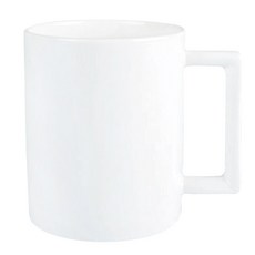 HANKOOK CHINAWARE 馬克杯 白色, 白色的, 1個