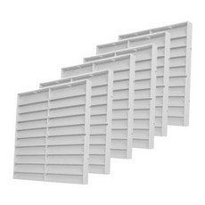 BAZAR 窗簾灰色, 6件, 灰色