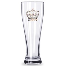 퀸스 주얼 큰왕관 맥주잔, 1개