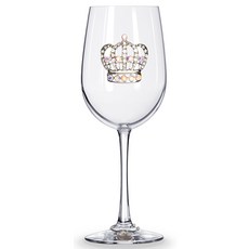퀸스주얼 큰왕관 와인잔 스템포함, 1개