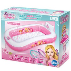 시크릿쥬쥬 쥬쥬 에어베드 튜브, 혼합 색상, 1개