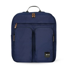 ForB 雙口袋後背包, 靛藍色