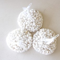 모리앤 백자갈 소, 3개, 400g