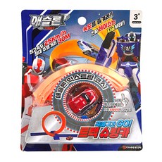 애슬론 트랙 슈팅카 빨간색 미니카 포함, 혼합 색상, 1개