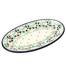 아티스티나 폴란드그릇 AT 타원형접시 22cm 301/972X01, 혼합 색상, 1개
