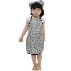 dot RECORD 貓頭鷹薄荷圍裙+兜帽, 薄荷