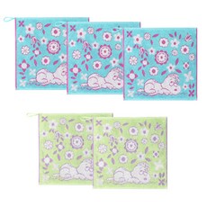 SNOOPY 歌巾 花環巾 5p, 隨機發貨, 1套