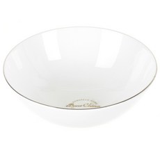 모던하우스 실버라인 본차이나 대접, 화이트, 1개