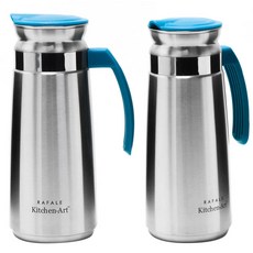 Kitchen-Art Rafal 不銹鋼水瓶 2p, 1.3L, 混色