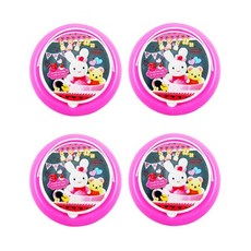 YOUNG ART 畫筆清潔美術水桶 女孩用 4入, Kiddy