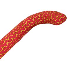 ECONY HOUSE 香蕉手杖身體抱枕, 紅色