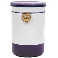 multiple CHOICE 兩音罐存儲容器 L 紫色, 1個