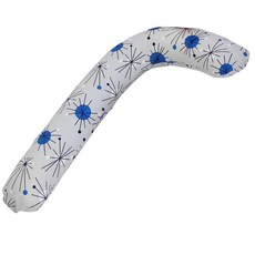 ECONY HOUSE 手杖造型抱枕套+枕心, 藍色