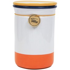 multiple CHOICE 兩音罐存儲容器 L 橙色, 1個