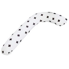 ECONY HOUSE 手杖造型抱枕套+枕心, 黑色