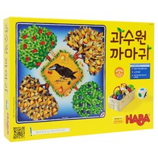 하바 과수원 까마귀 보드게임 한글 패키지 HB302597, 혼합 색상, 1개