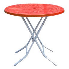 루나하우스 야외 원형테이블, 레드