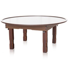 高貴仿古圓形餐桌, 混色